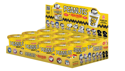Ralphie's Funhouse ROKIMOTO x Peanuts Series #2 collectible toy sealed in blind cup, arriving Fall 2026