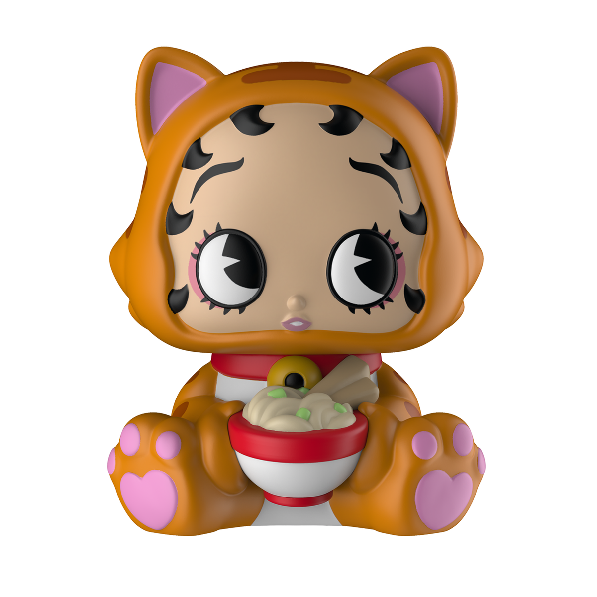 Sealed Funmaker Inc. ROKIMOTO x Betty Boop Series #1 collectible toy in clear cup, arriving Summer 2026, by Ralphie's Funhouse.