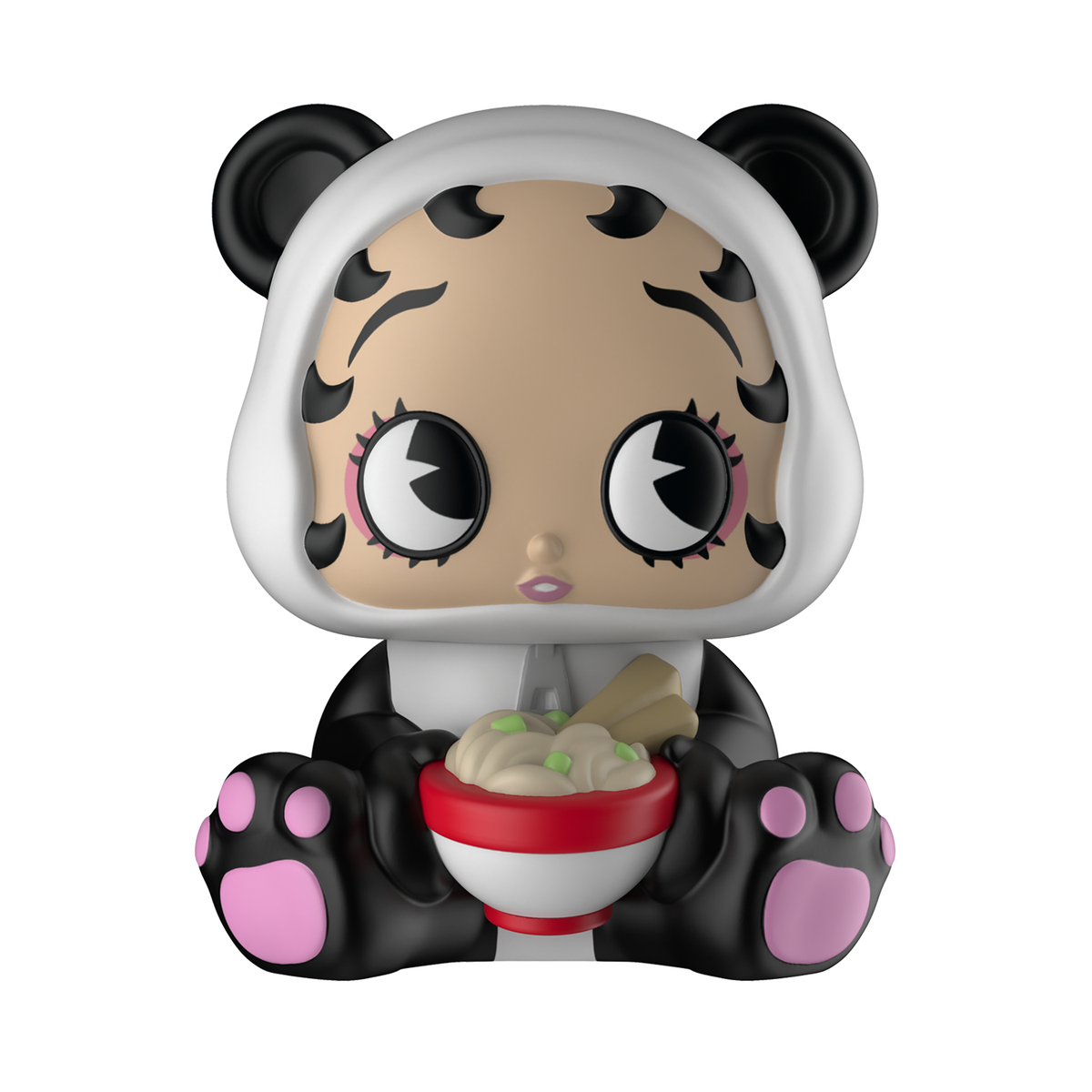 Ralphie's Funhouse Funmaker Inc. ROKIMOTO x Betty Boop Series #1 collectible figure in sealed blind cup packaging, arriving summer 2026.