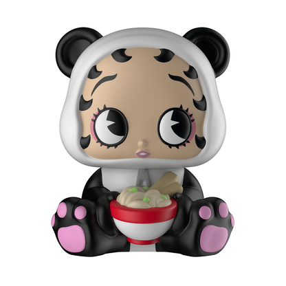 Ralphie's Funhouse Funmaker Inc. ROKIMOTO x Betty Boop Series #1 collectible figure in sealed blind cup packaging, arriving summer 2026.
