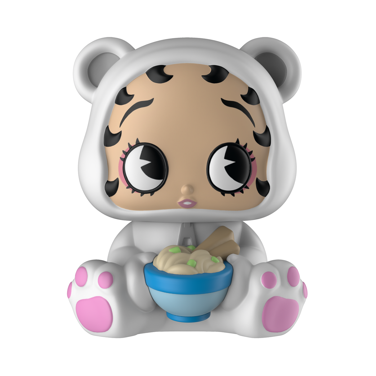 Blind cup sealed collectible featuring Funmaker Inc. ROKIMOTO x Betty Boop Series #1 by Ralphie's Funhouse, arriving summer 2026.