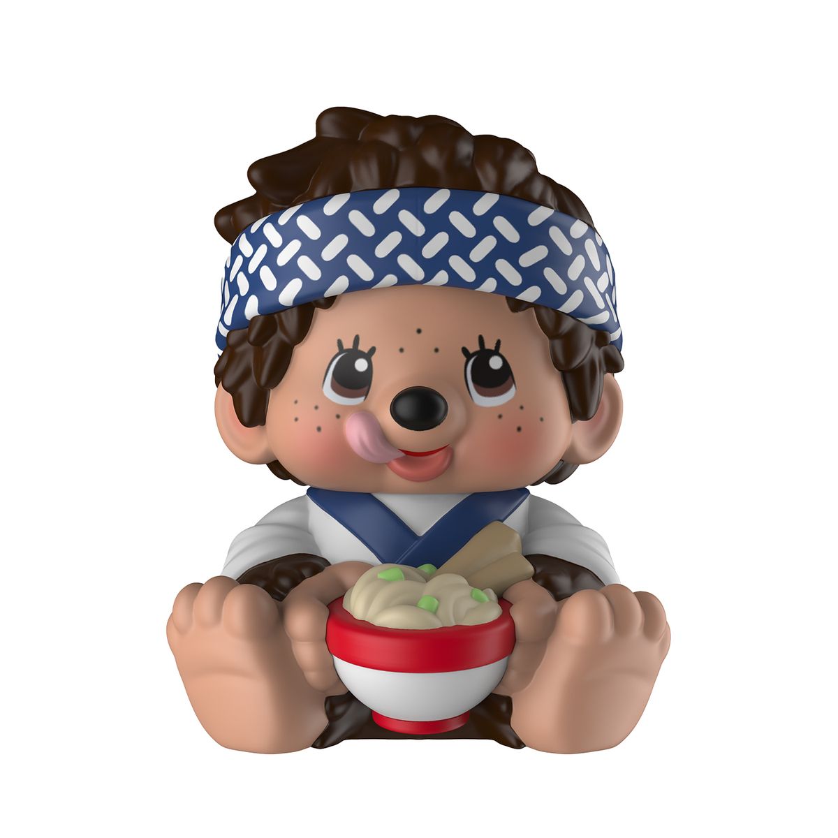 Funmaker Inc. ROKIMOTO x Monchhichi Series #1 collectible toy sealed in a blind cup, upcoming summer 2026 release.