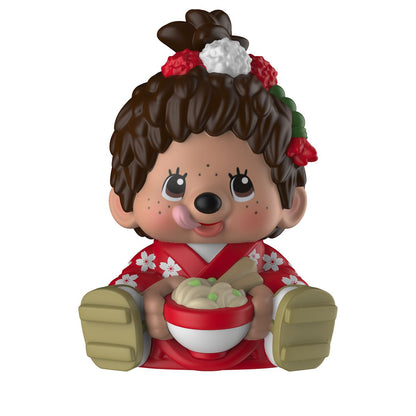 Funmaker Inc. ROKIMOTO x Monchhichi Series #1 collectible figure in sealed blind cup from Ralphie's Funhouse arriving summer 2026