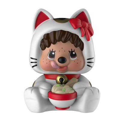 Funmaker Inc. ROKIMOTO x Monchhichi Series #1 blind capsule toy from Ralphie's Funhouse, sealed and arriving summer 2026.