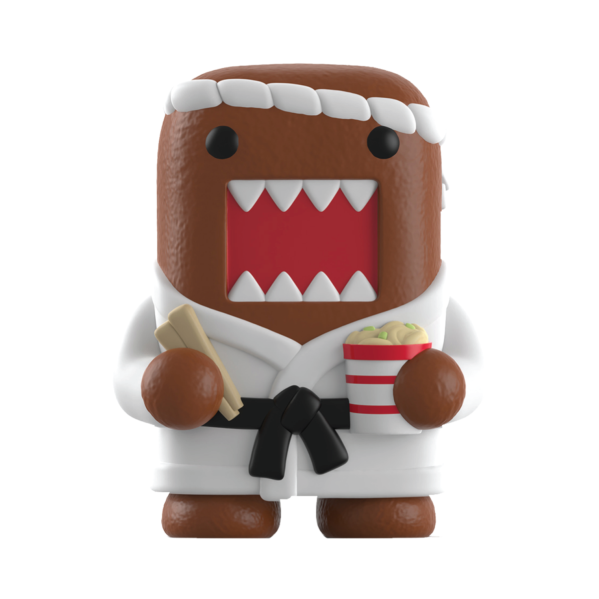 Sealed Funmaker Inc. ROKIMOTO x DOMO Series One blind cup featuring colorful Domo character design, from Ralphie's Funhouse collection.