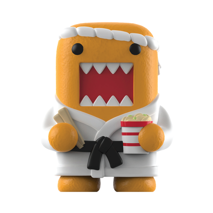 Funmaker Inc. ROKIMOTO x DOMO Series One Blind Cup, sealed collectible toy cup featuring Domo character from Ralphie's Funhouse