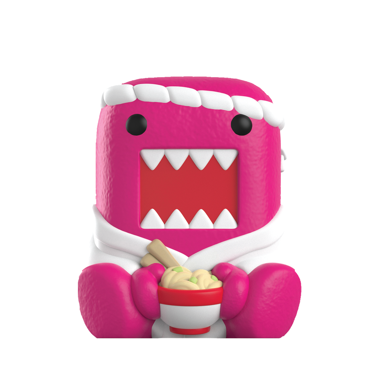 Ralphie's Funhouse Funmaker Inc. ROKIMOTO x DOMO Series One blind cup sealed in packaging, featuring colorful character designs.