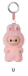 Sealed blind box containing Ralphie's Funhouse Labubu pin for love, with customizable letter options, in stock and ready to open.