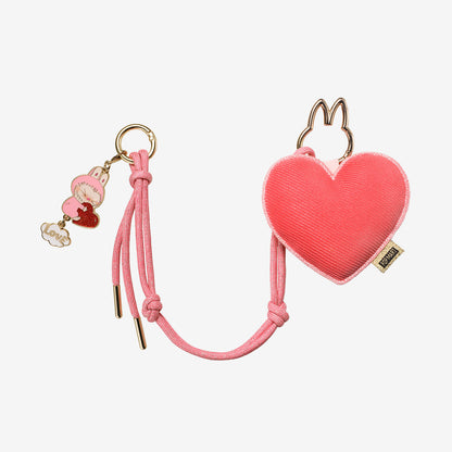 Sealed blind box from Ralphie's Funhouse with a Popmart Pin for Love Series letter pendant, featuring the letter P in a colorful design.