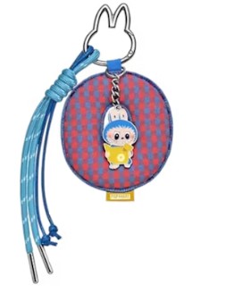Ralphie's Funhouse Popmart Pin for Love Series letter P pendant in sealed blind box, collectible jewelry accessory.