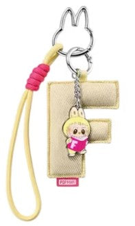 Sealed blind box with Ralphie's Funhouse Popmart Love Series letter P pendant pin, in stock, featuring colorful letter pendant in packaging.