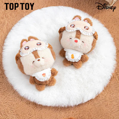 Sealed blind box featuring Disney Squinting Sleepwear Series plush keychains by Ralphie's Funhouse, in stock and ready to gift