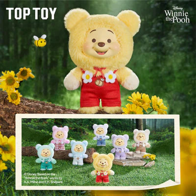 Sealed Miniso Disney Winnie the Pooh Candy Series plush blind box by Ralphie's Funhouse, featuring a cute Winnie the Pooh character.
