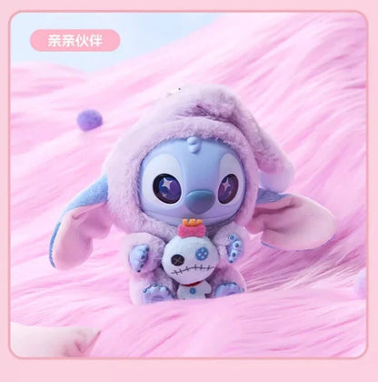 Sealed Miniso Stitch plush keychain blind box featuring Stitch from Disney's Lilo & Stitch, in stock at Ralphie's Funhouse.