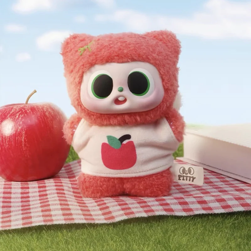 Sealed Ralphie's Funhouse MMS ToyStudio Pitty Fruittys Paradise plush blind box from the Plush Series, featuring colorful fruit-themed plush toys.