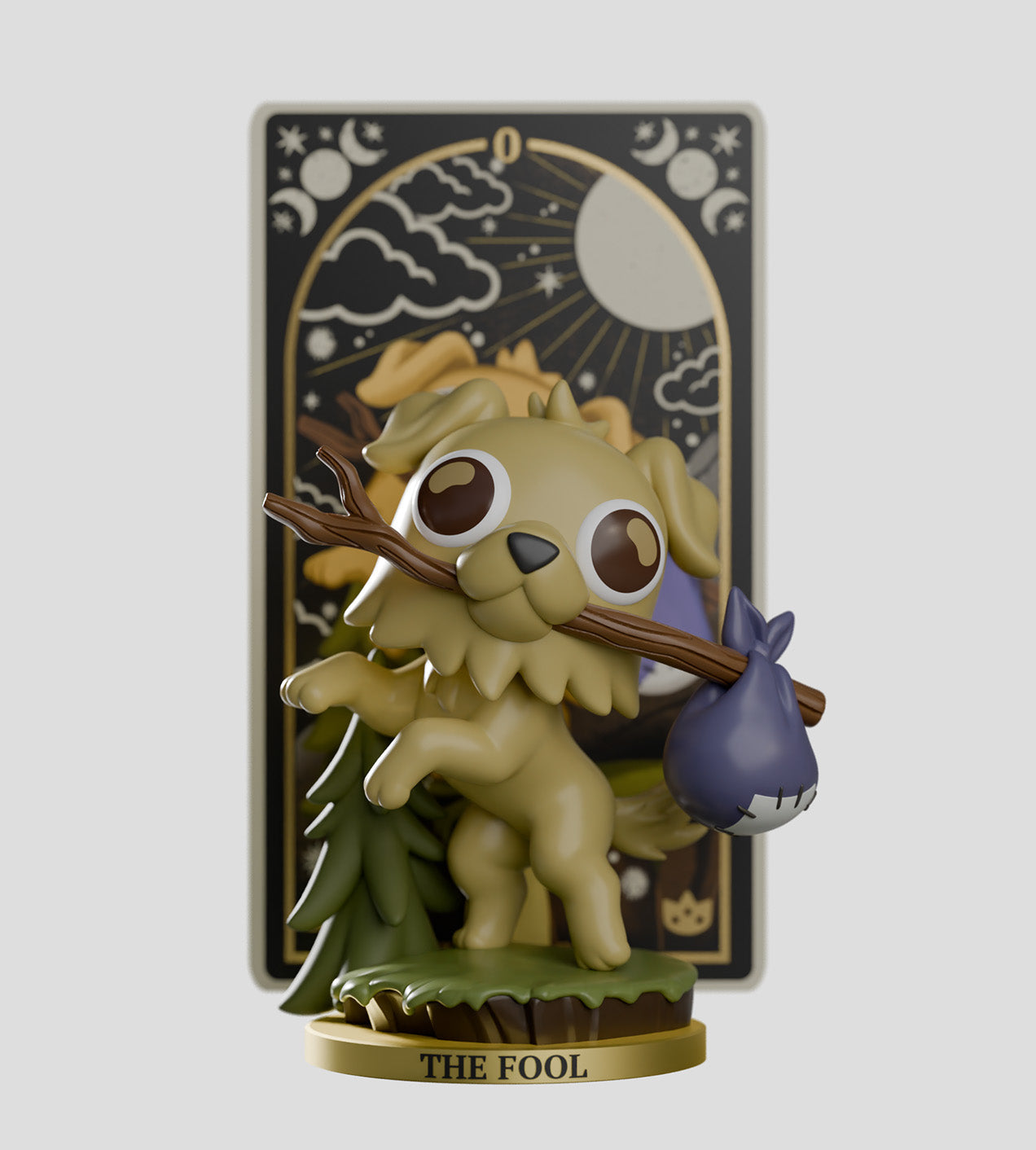 Sealed Kaleidos Creative Wild Magic Tarot blind box by Ralphie's Funhouse, featuring colorful tarot card artwork inside.