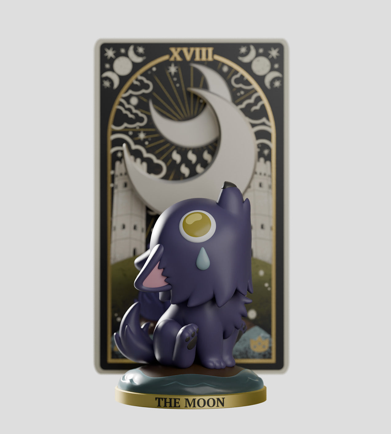 Sealed Kaleidos Creative Wild Magic Tarot Blind Box by Ralphie's Funhouse, featuring colorful mystical tarot card artwork.