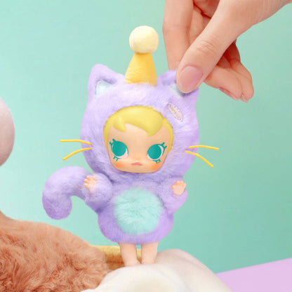 Sealed Popmart Baby Molly Pocket Friends vinyl plush pendant blind box from Ralphie's Funhouse, in-stock and unopened.