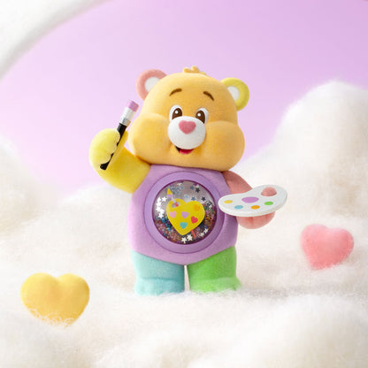 Sealed Ralphie's Funhouse POPMART Care Bears Colorful Hugs Series blind box figure in stock, featuring vibrant Care Bears characters.