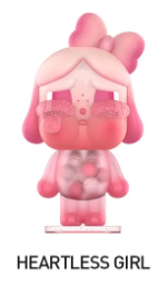 Blind box of Crybaby Crying Again Series figures by Ralphie's Funhouse, featuring colorful, expressive collectible figures in a sealed package.