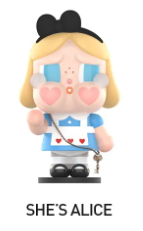 Blind box of Crying Again Series figures by Ralphie's Funhouse from POPMART CRYBABY collection, featuring colorful collectible toys.