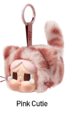 Sealed blind box featuring Ralphie's Funhouse POPMART CryBaby Wild but Cutie Series vinyl plush pendant inside.