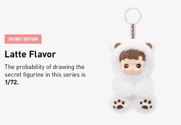 Sealed POPMART HACIPUPU Gummy Bear Series vinyl plush pendant blind box from Ralphie's Funhouse, featuring colorful gummy bear design.