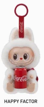 Sealed blind box featuring Ralphie's Funhouse POPMART Labubu Coca-Cola Series vinyl face collectible figure.