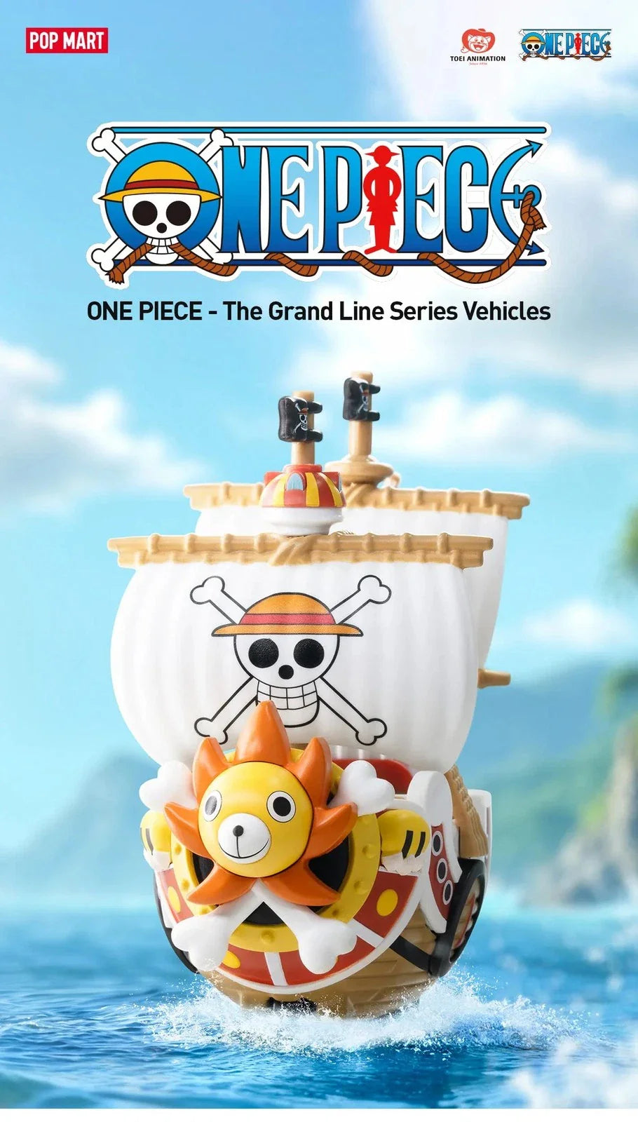 Sealed blind box for POPMART One Piece The Grand Line Series by Ralphie's Funhouse, featuring collectible character packaging.