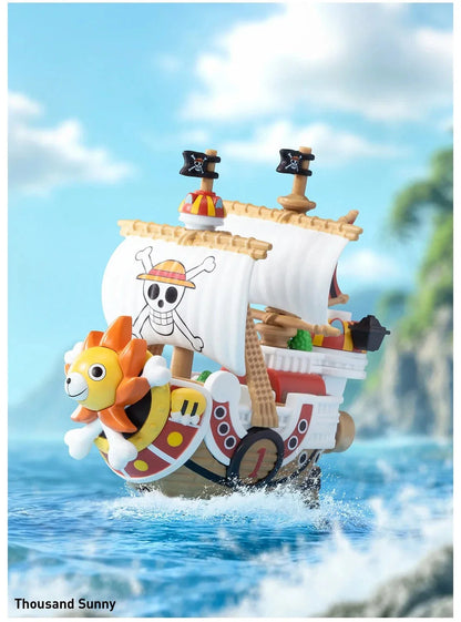 Sealed blind box featuring a POPMART One Piece The Grand Line Series collectible figure by Ralphie's Funhouse.