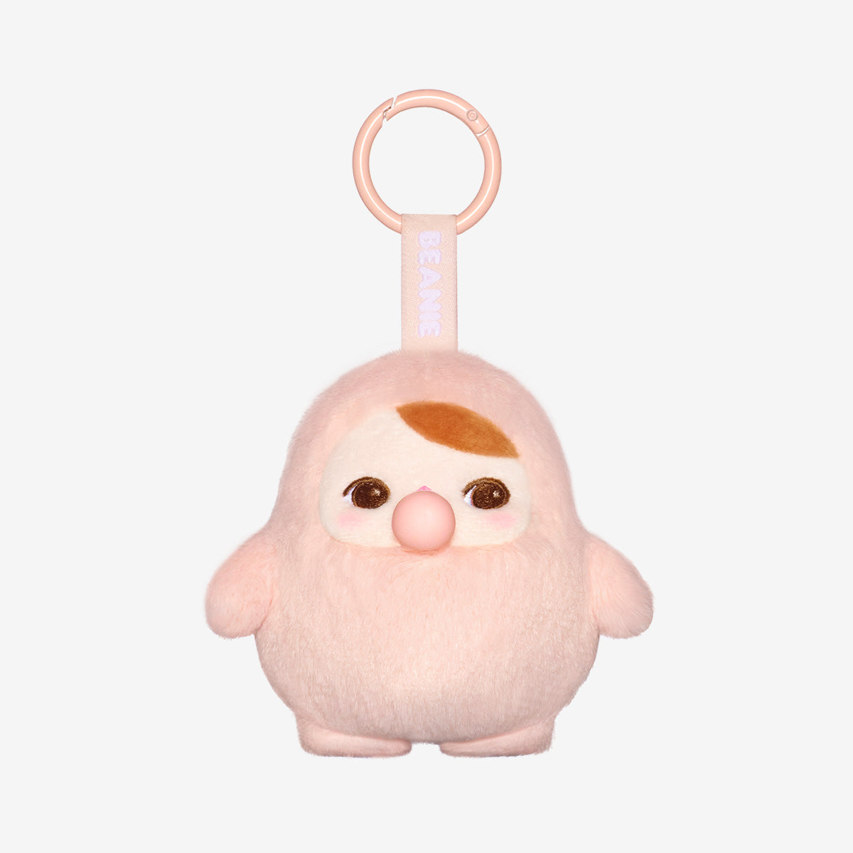 Sealed POPMART Pucky Beanie Bubble Up Series plush pendant blind box by Ralphie's Funhouse, featuring colorful plush character inside.