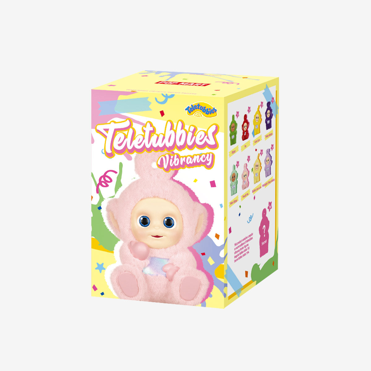 Sealed Ralphie's Funhouse POPMART Teletubbies Vibrancy Series blind box figure in stock, featuring colorful Teletubbies characters.