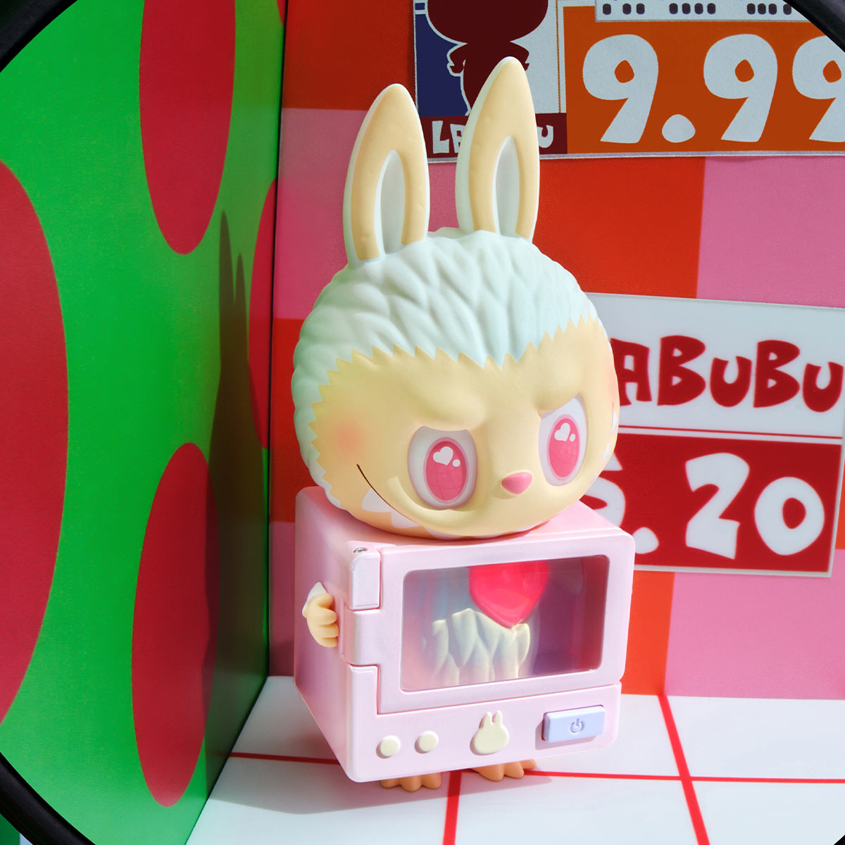 Sealed Ralphie's Funhouse POPMART Wacky Mart Series blind box featuring colorful collectible figures inside.