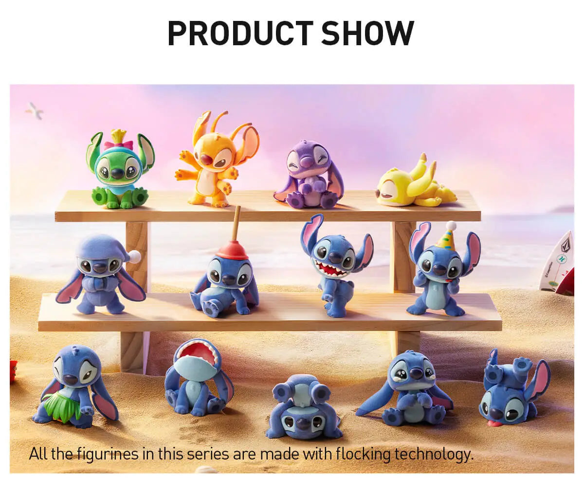 Sealed blind box of POPMART Disney Stitch Little Emotions Series figure from Ralphie's Funhouse, unopened collectible toy.