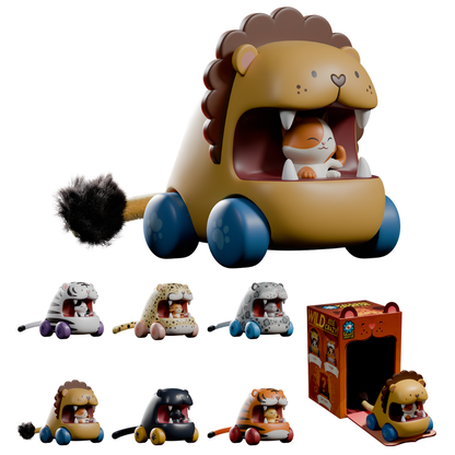 Sealed blind box of Kaleidos Creative Big Top Chomps collectible toy from Ralphie's Funhouse featuring colorful circus animal design.