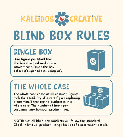 Sealed Kaleidos Creative Big Top Chomps blind box from Ralphie's Funhouse with colorful packaging and collectible toy inside