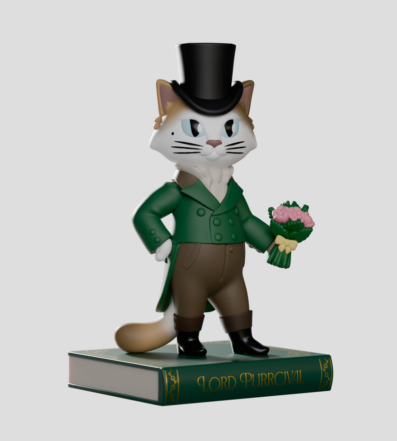 Sealed Kaleidos Creative Regency Cats blind box by Ralphie's Funhouse, featuring colorful cat illustrations on the packaging.