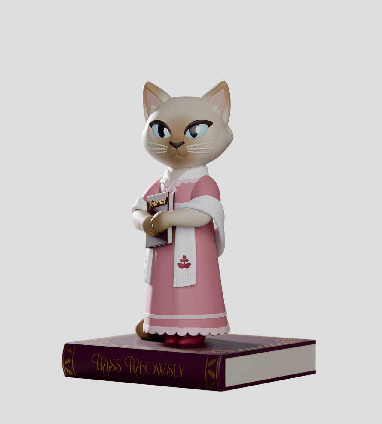 Sealed Kaleidos Creative Regency Cats blind box by Ralphie's Funhouse featuring colorful cat illustrations inside.