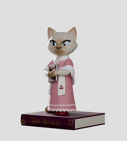 Sealed Kaleidos Creative Regency Cats blind box by Ralphie's Funhouse featuring colorful cat illustrations inside.
