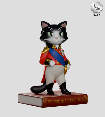 Sealed Kaleidos Creative Regency Cats blind box by Ralphie's Funhouse featuring colorful cat illustrations and collectible design.