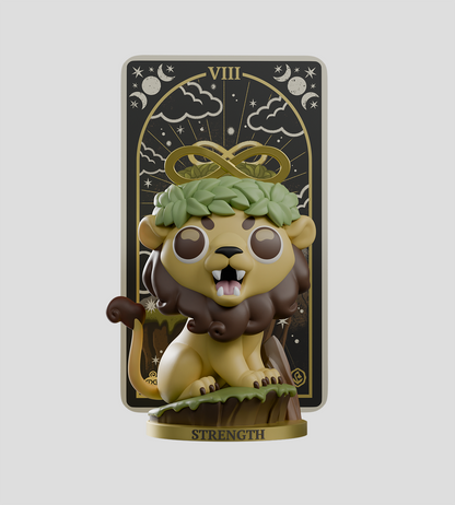 Sealed Kaleidos Creative Wild Magic Tarot Volume 2 blind box by Ralphie's Funhouse featuring colorful fantasy-themed artwork.