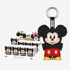 Cute Mickey Family keychain series figures from Ralphie's Funhouse, featuring colorful cartoon-style Disney character designs.