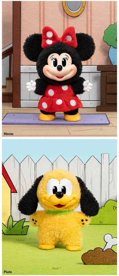 Restock: August Mickey Family cute keychain series figures by Ralphie's Funhouse, featuring colorful Disney-inspired character designs.