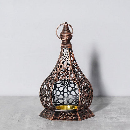 Ramadan Decoration Openwork Iron Candle Holder (MR072)