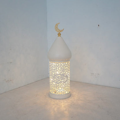 Ramadan Eid Candle Lantern Metal Craft Decorative Light (MAC380)