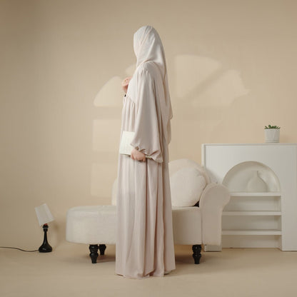 Reversible Abaya Made With Crepe Fabric (MA035)