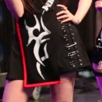 Safety Pin Midi Wrap Skirt - BLACK[ Worn By Giselle From Aespa]