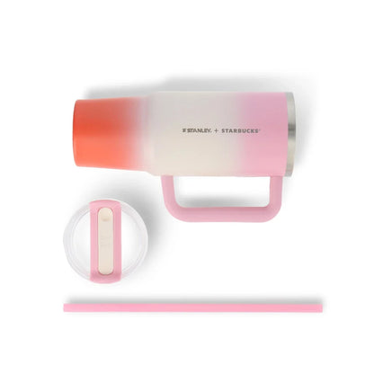 Starbucks + Stanley Pink Gradient  Stainless Steel Cold Cup 30oz