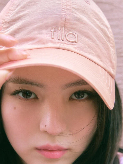 <Worn by Han So-hee> FILA Small letter logo ball cap