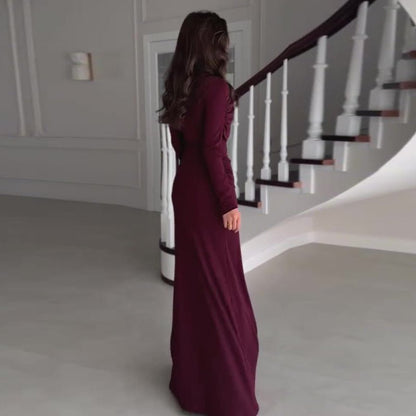 Ruched Bodycon Maxi Dress(MS219)